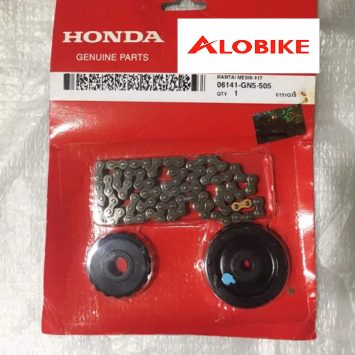 Sên cam xe máy Honda 110cc, chi tiết phụ tùng quan trọng trong hệ thống động cơ.