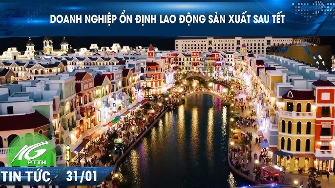 Toàn cảnh Vũng Tàu nhìn từ trên cao, thể hiện quy mô di chuyển cần thiết