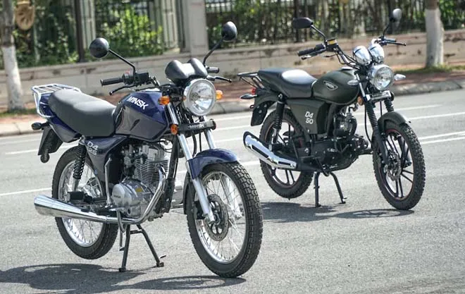 Minsk D4 125 Classic tái xuất thị trường Việt Nam, đánh giá chi tiết giá xe máy Minsk chính hãng.