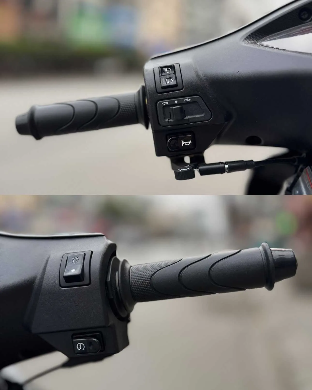 Cụm công tắc điều khiển bên trái xe Wave 50cc, thiết kế tối ưu cho người dùng