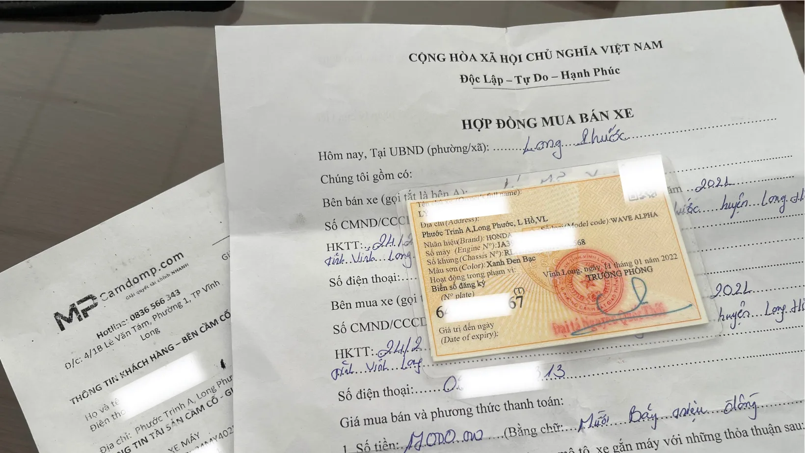 Kiểm tra số khung số máy và đối chiếu giấy tờ đăng ký khi mua xe máy mới mua