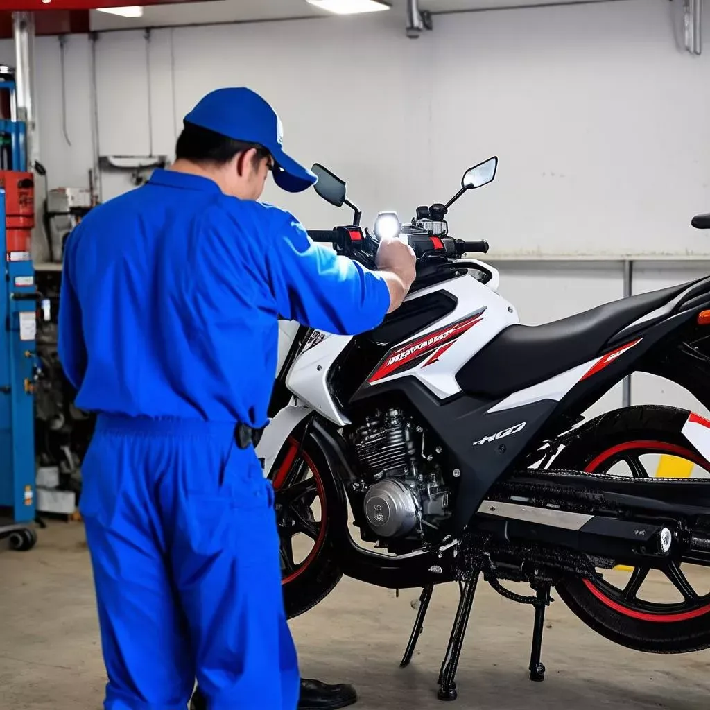 Đánh giá sức mạnh động cơ và tiếng máy khi xác định giá xe Wave RS 2013 cũ