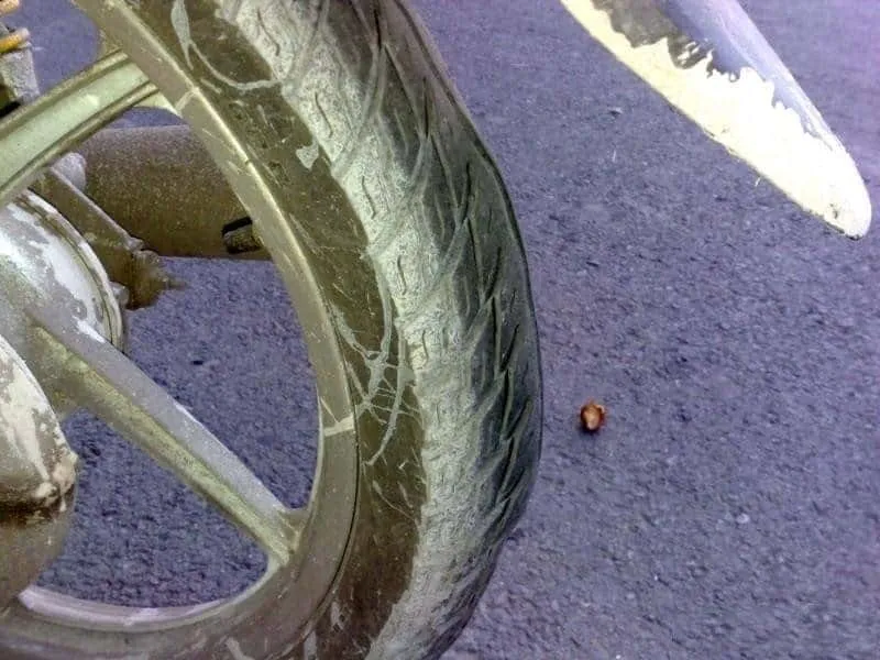 Kiểm Tra Gai Lốp Xe Wave Mòn Đến Giới Hạn An To Toàn Bằng Vạch Chỉ Thị TWI