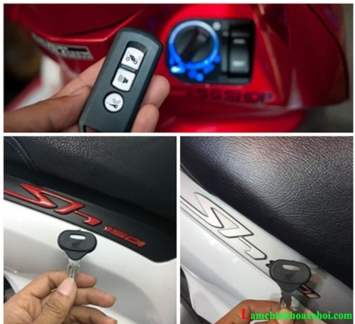 Làm chìa khóa xe máy Honda tận nơi và báo giá dịch vụ smartkey