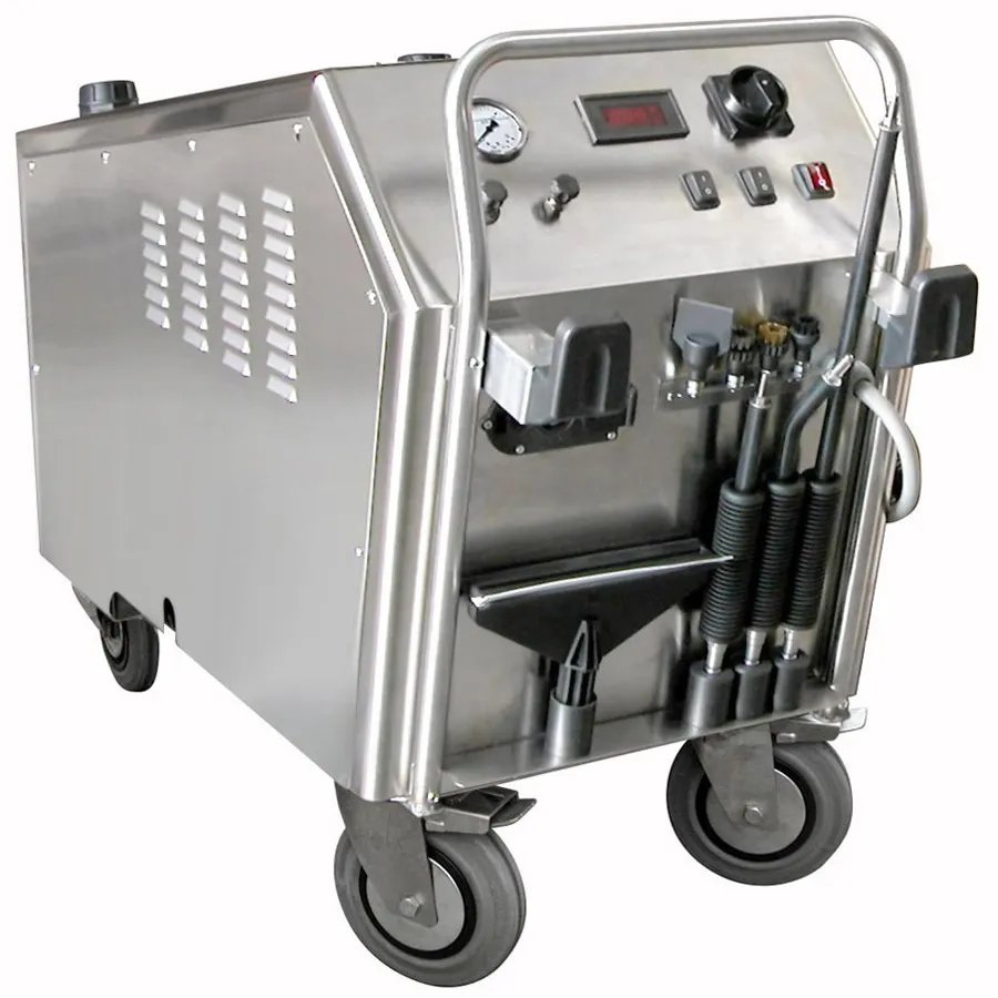 Máy rửa xe nước nóng Lavor GV Vesuvio 18G1 chuyên nghiệp, thể hiện công nghệ gia nhiệt áp suất cao