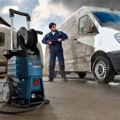 Máy phun xịt cao áp Bosch GHP 5-75 2600W, dòng máy rửa xe chuyên nghiệp công suất lớn cho gara