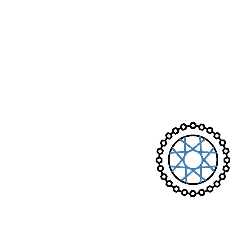 Thêm nan hoa và lốp gai cho bánh xe địa hình