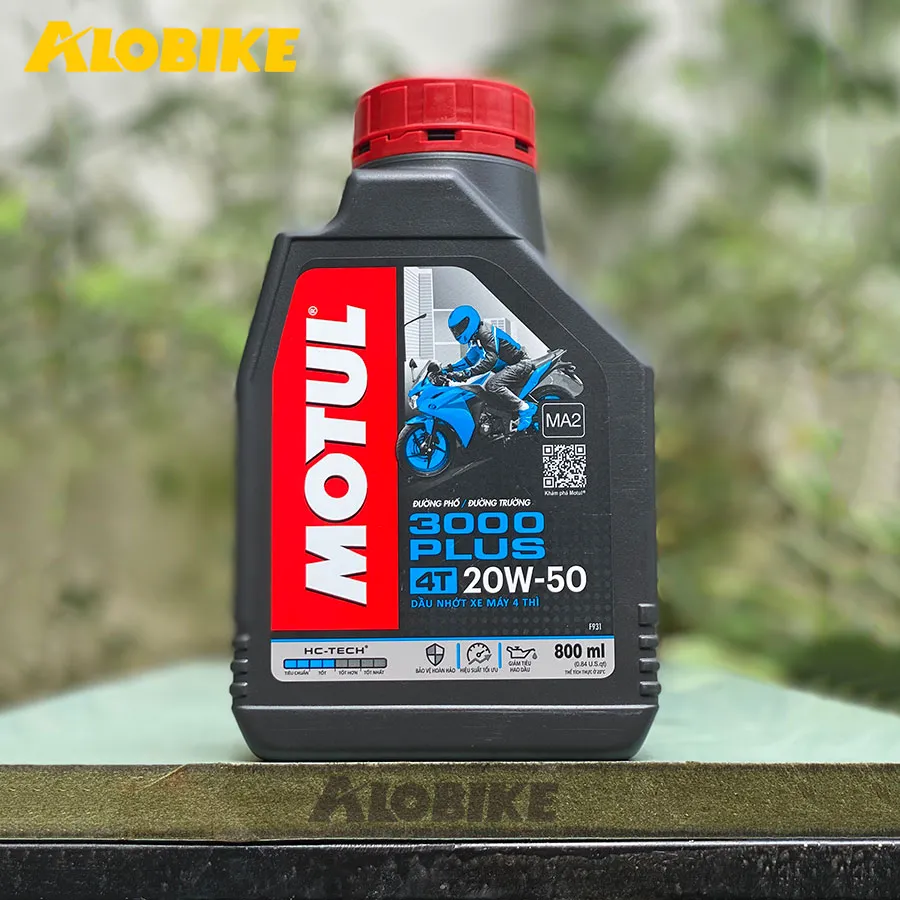 Motul 3000 Plus 20W40, loại nhớt gốc khoáng phổ thông cho dòng xe Wave Alpha