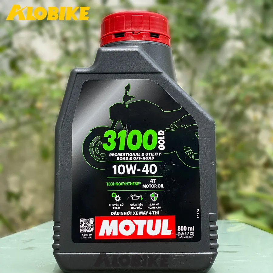 Nhớt Motul 3100 Gold 10W40 bán tổng hợp tối ưu chi phí cho Wave Alpha