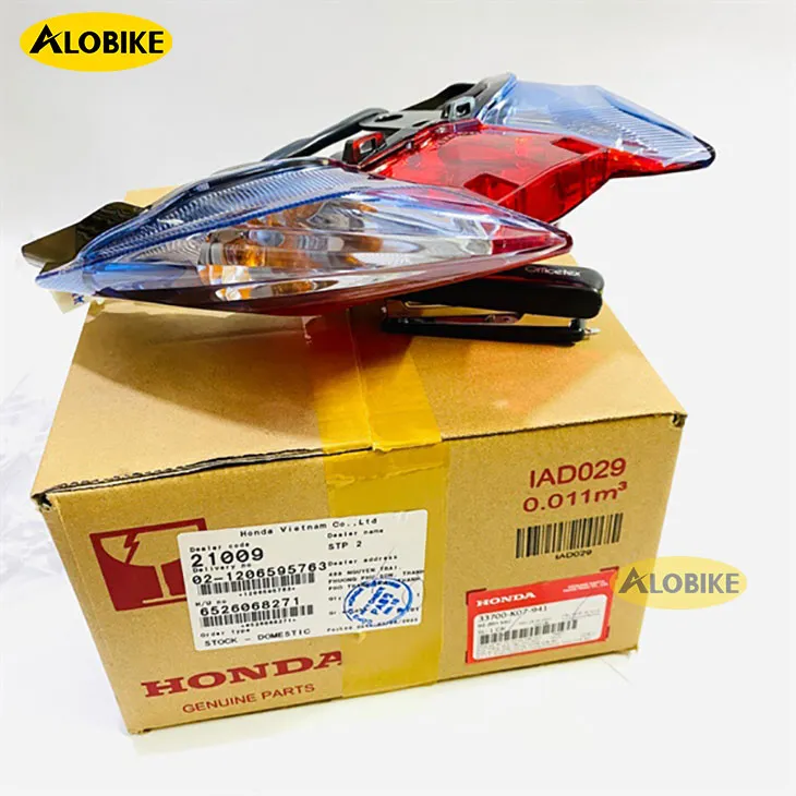 Cụm đèn hậu xe Wave RSX 110 zin và cách lắp đặt