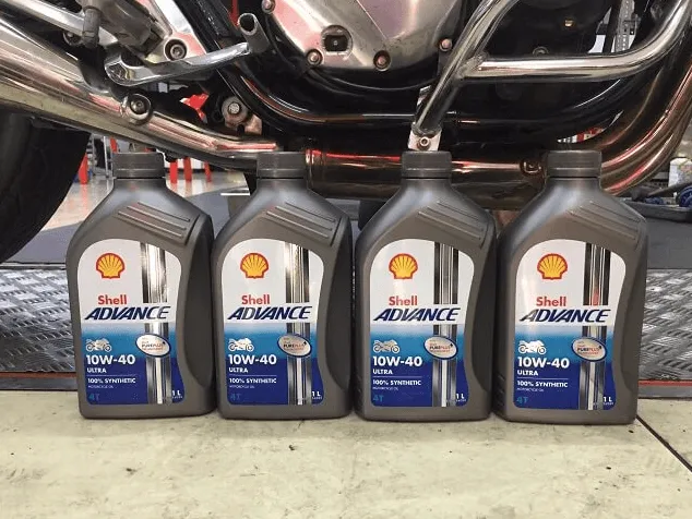 Bộ sưu tập các loại dầu nhớt Shell Advance cho xe máy, phân tích giá nhớt Shell xe máy