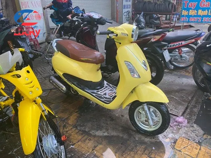 Bảng giá phun sơn xe máy SYM cho dòng Attila Victoria và Shark mới nhất