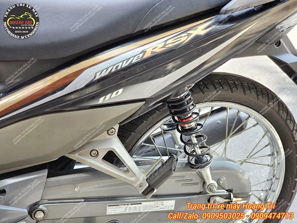 Phuộc sau YSS G-Series không bình dầu, lựa chọn nâng cấp hiệu năng cho các dòng xe Wave