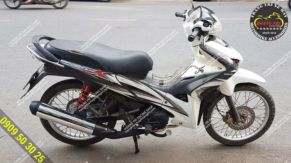 Toàn cảnh xe Wave RSX độ pô Sonic, nâng cấp pô độ xe Wave chuyên nghiệp