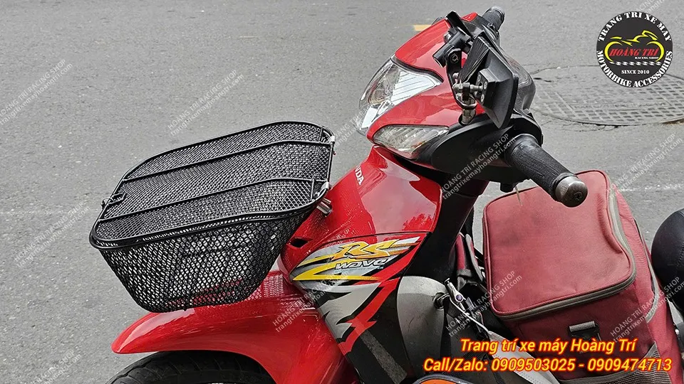 Các giải pháp cố định nắp rổ xe wave có nắp đậy bằng khóa hoặc móc, tùy thuộc vào nhu cầu bảo mật