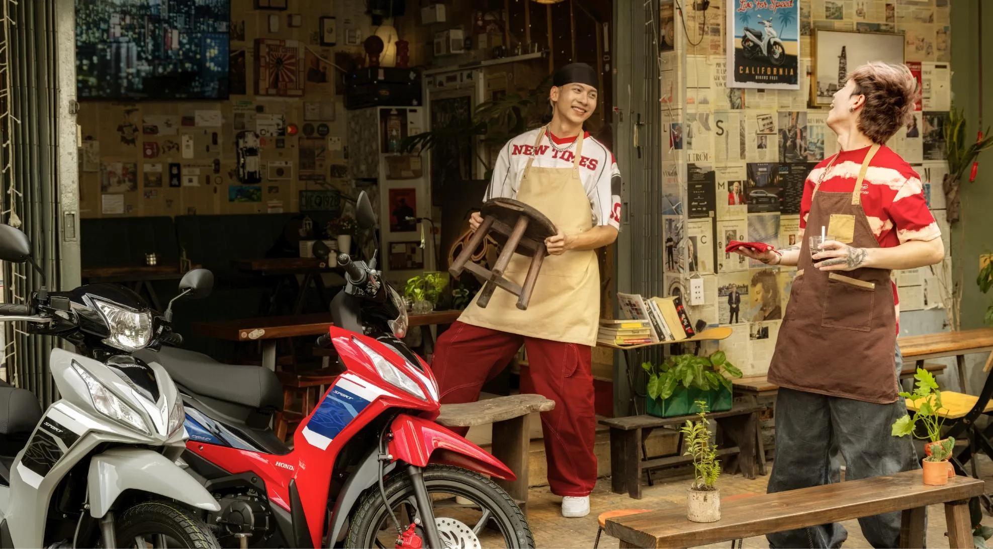 Thiết kế năng động và thể thao của Honda Wave RSX 110, phù hợp với đối tượng khách hàng trẻ tuổi.