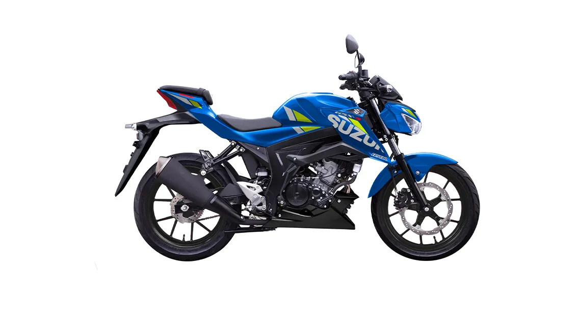 Hình ảnh Suzuki GSX S150 phiên bản màu Xanh-Đen