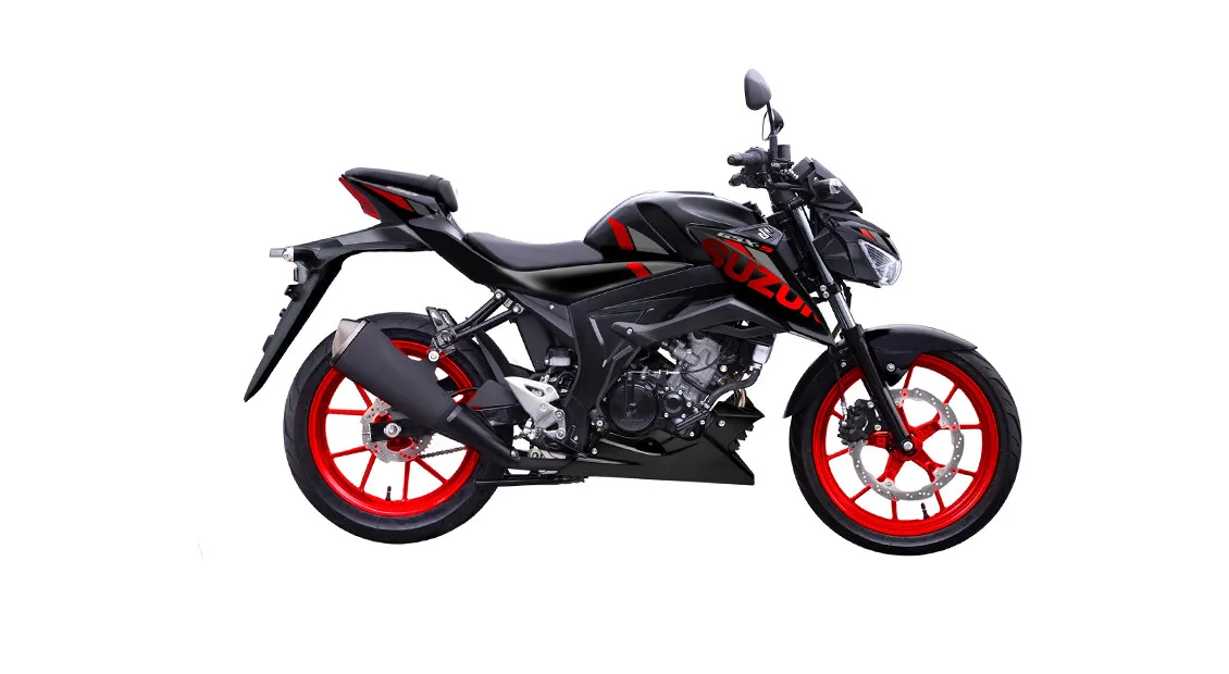 Hình ảnh Suzuki GSX S150 phiên bản màu Đen-Đỏ