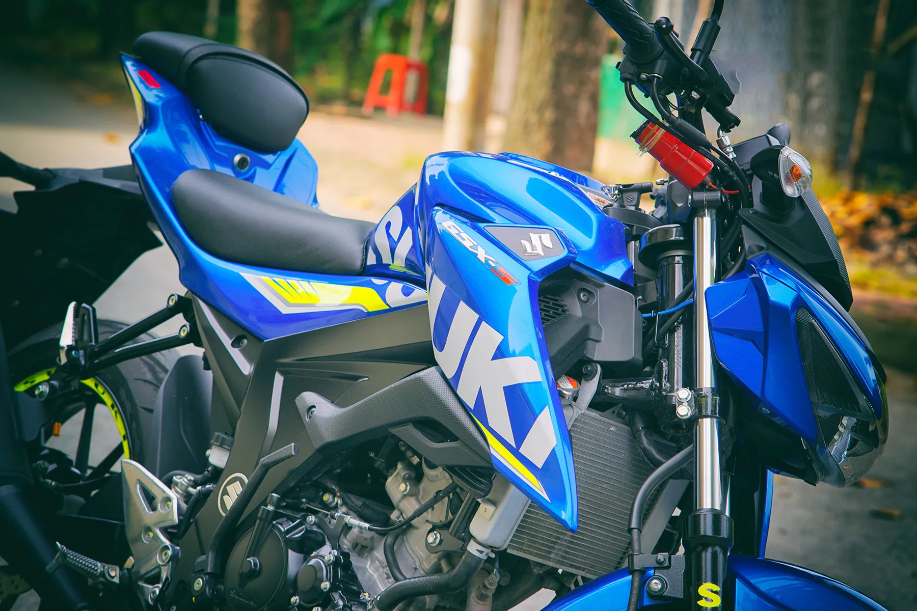 Tư thế ngồi thoải mái và khả năng vận hành linh hoạt của Suzuki GSX S150