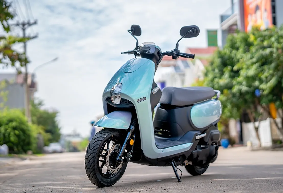 SYM Priti 125 phiên bản mới, dòng xe máy tay ga với thiết kế hiện đại và tích hợp smartkey