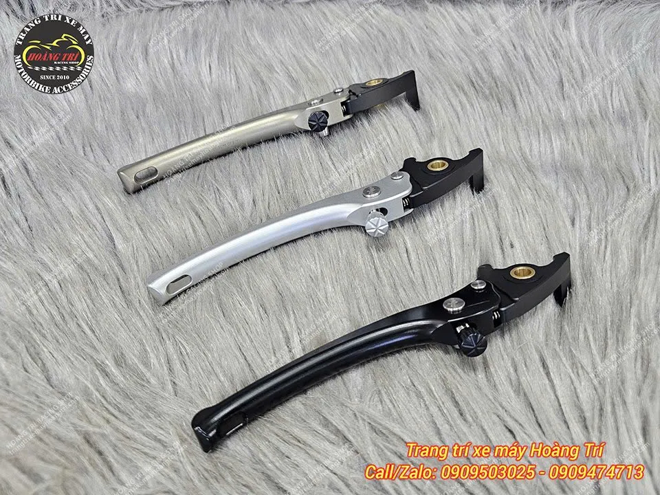 Tay thắng nhôm CNC với 3 màu sắc cho anh em lựa chọn