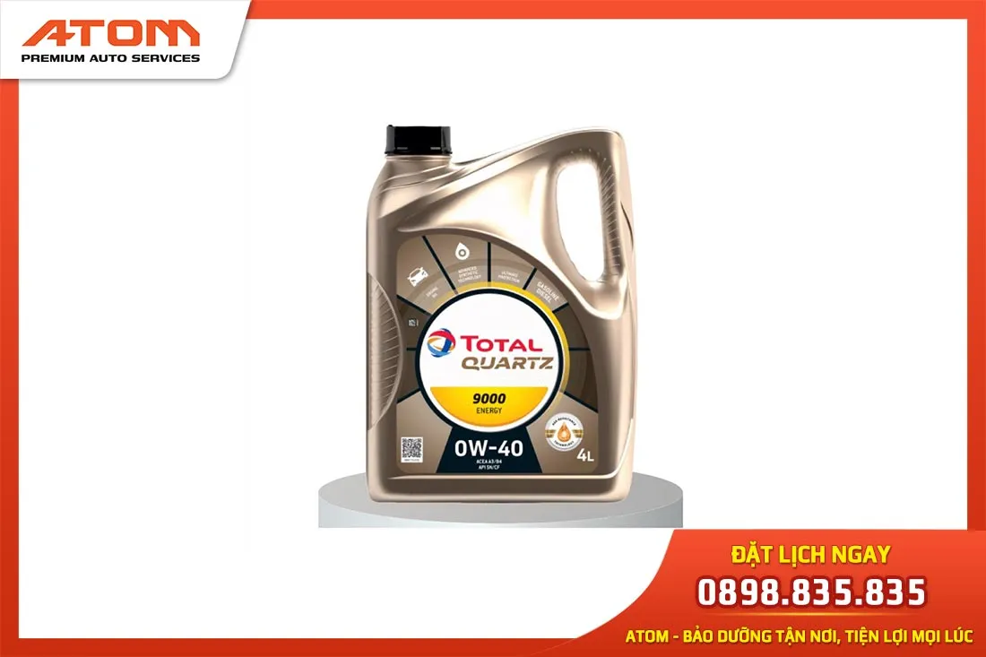 Phân loại và giá dầu nhớt tổng hợp Total Hi-Perf cho xe mô tô