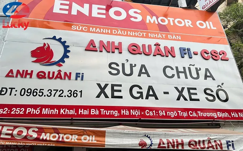 Tiệm sửa xe máy Anh Quân FI uy tín tại Hà Nội cho dịch vụ thay má phanh