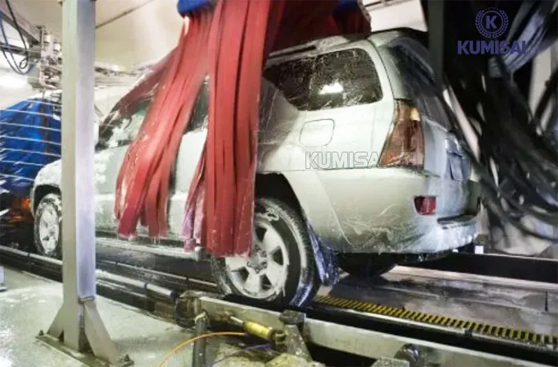 Thời gian rửa xe nhanh chóng, tiết kiệm công sức cho con người