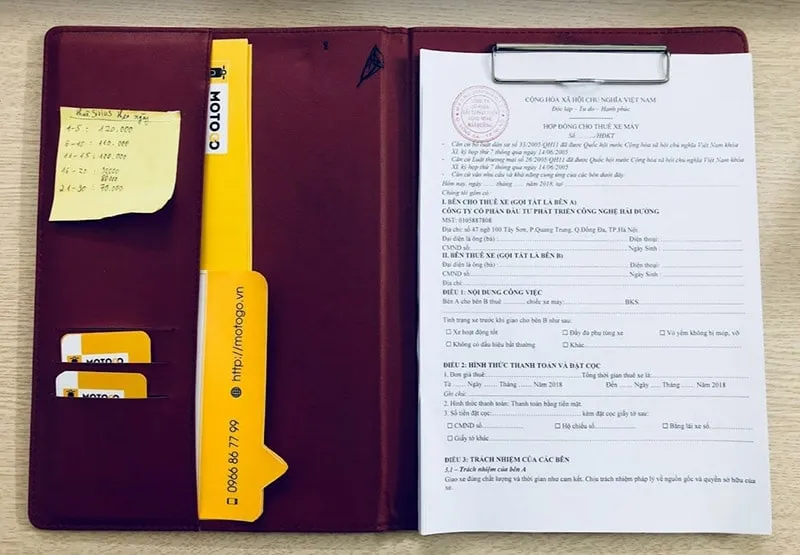 Khách du lịch luôn được ưu tiên cho thuê xe, với thủ tục khá đơn giản, không cần đặt cọc