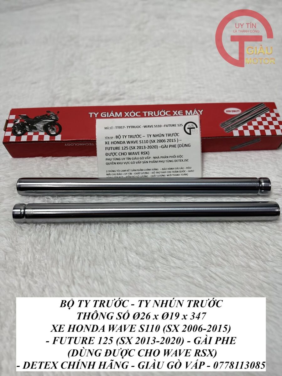 Toàn Tập Về Giảm Xóc Trước Xe Wave Alpha: Chức Năng, Cấu Tạo, Cách Bảo Dưỡng Và Lựa Chọn Tối Ưu