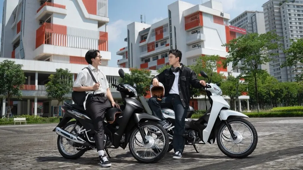 Thiết kế nhỏ gọn và trẻ trung của dòng xe Wave Alpha 110cc