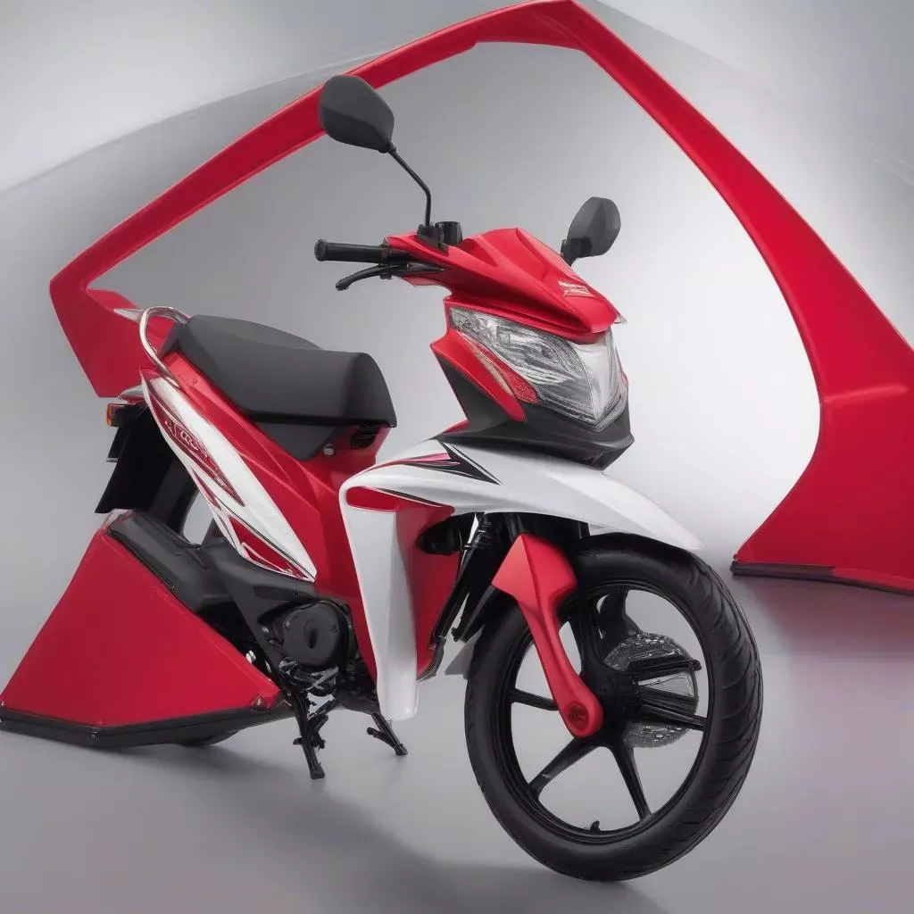 Honda Wave Alpha 2020 màu đỏ, dòng xe cùng phân khúc giá xe wave alpha màu cam