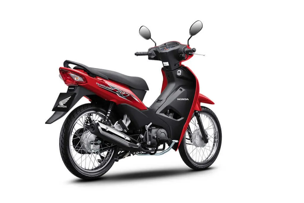 Màu đỏ tiêu chuẩn trên dòng xe số Honda Wave Alpha