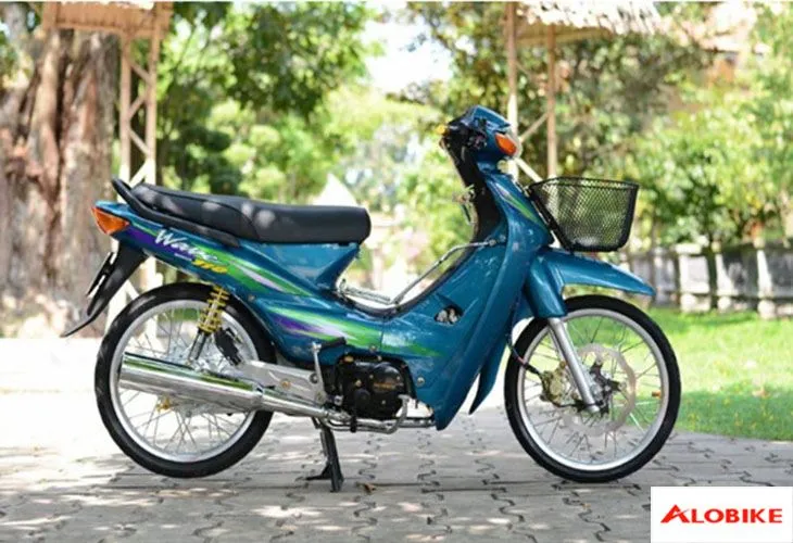 Wave Alpha độ nhiều đồ chơi, nâng cấp phanh đĩa trước để tăng thẩm mỹ