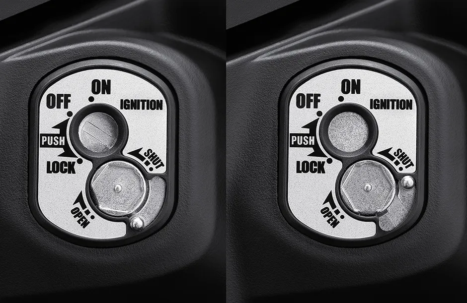 Hệ thống ổ khóa đa năng 3 trong 1 tiện lợi trên xe Wave Alpha