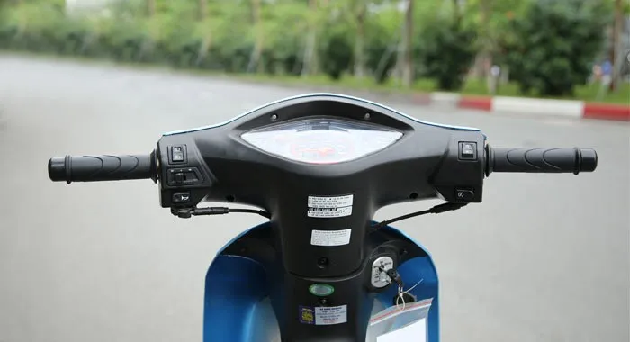 Hệ thống đồng hồ hiển thị cơ bản của xe Wave 50cc, dễ quan sát