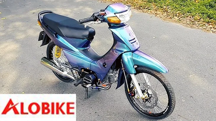 Độ heo dầu Nissin Thái Lan và đĩa phanh Galfer cho Wave 110 độ kiểng