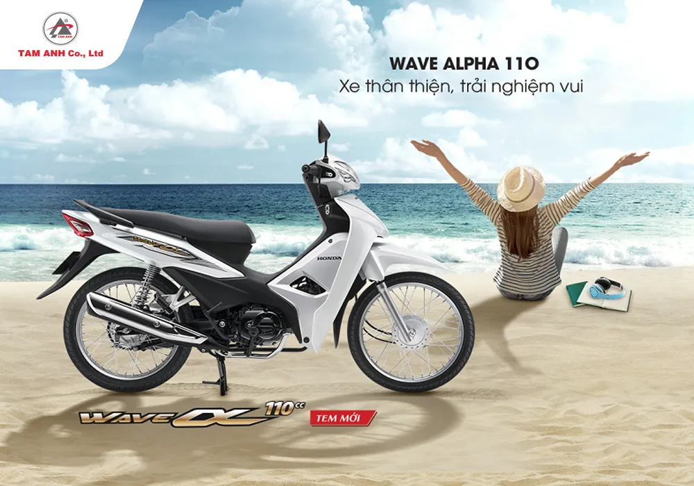 phiên bản dòng xe wave alpha 2018 đến 2022 duy trì động cơ 110cc