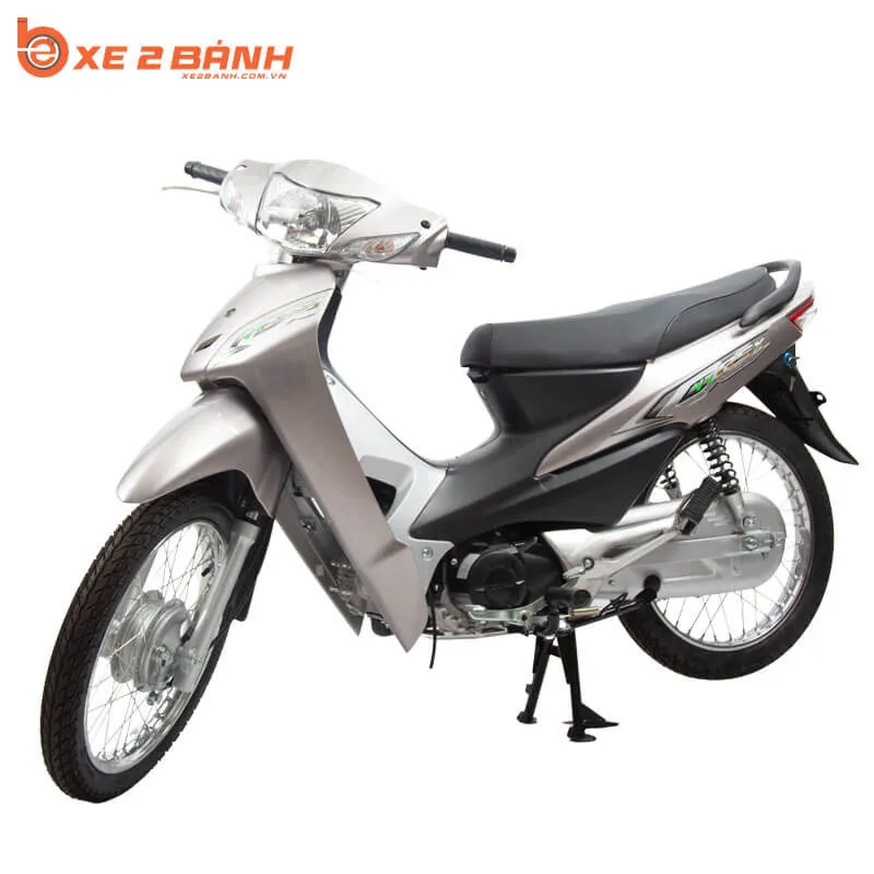 Xe máy Wave 50cc Việt Thái màu ghi thanh lịch