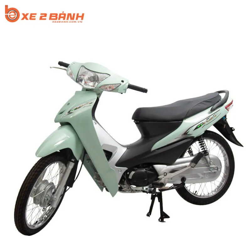 Xe Wave 50cc Việt Thái màu xanh lá cây trẻ trung