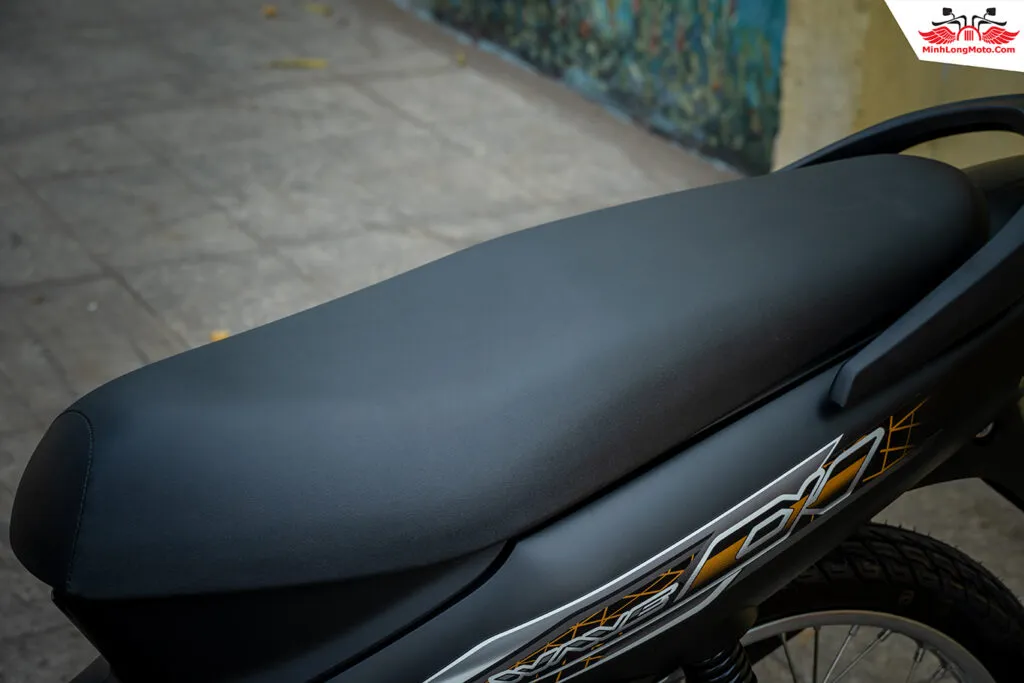 Yên xe Wave đen nhám