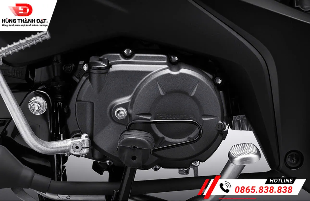 Động cơ 110cc của Honda Wave Alpha, minh chứng cho độ bền và khả năng tiết kiệm nhiên liệu