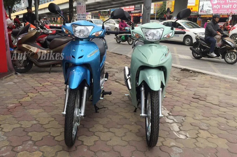 Honda Wave Alpha 110 màu đỏ đen tại đại lý