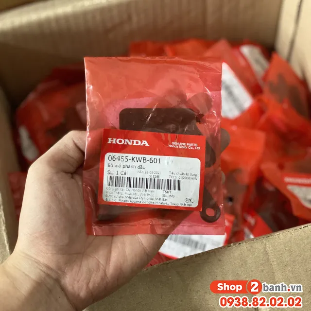 Cảm giác yên tâm khi vận hành xe được đảm bảo nhờ độ bền và hiệu năng ổn định của má phanh đĩa chính hãng.