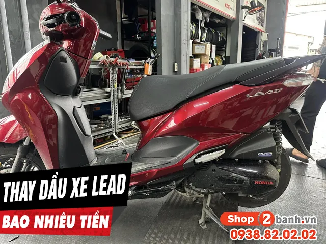Giá Thay Dầu Xe Honda Lead Mới Nhất 2025 tại cửa hàng