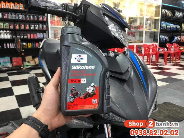 Nhớt Fuchs Silkolene Pro 4 10W40 XP cho Honda Wave RSX