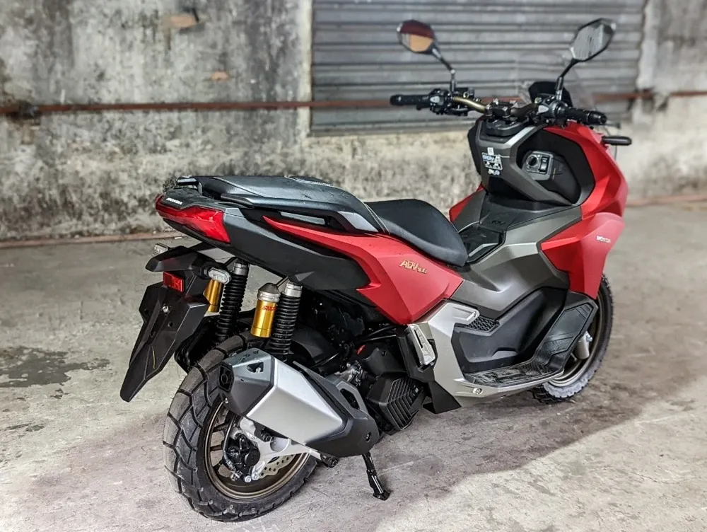 Chi tiết mâm và hệ thống phanh đĩa trước trên Honda ADV 160