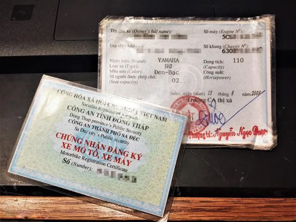 làm lại giấy tờ xe máy không chính chủ