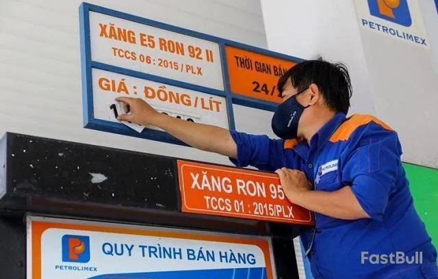 Toàn cảnh trạm Xăng Dầu Tiên Dịu, QL10, An Hoà, Kim Sơn, Ninh Bình từ trên cao