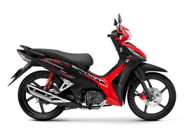 Thiết kế tổng thể nhẹ nhàng, phong cách thể thao của Wave RSX 2023